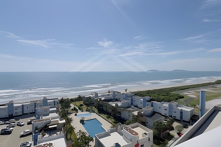 T1.1103 - Apto 11º pavto, frente para o mar, conforto, condo