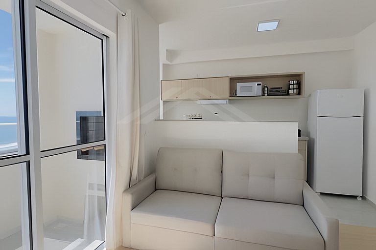 T1.1103 - Apto novo, 11º pavto, frente para o mar