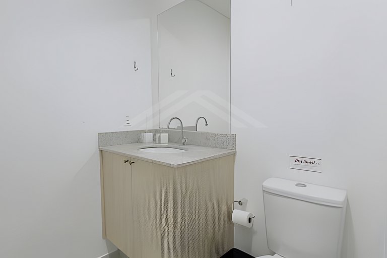 T1.1103 - Apto novo, 11º pavto, frente para o mar