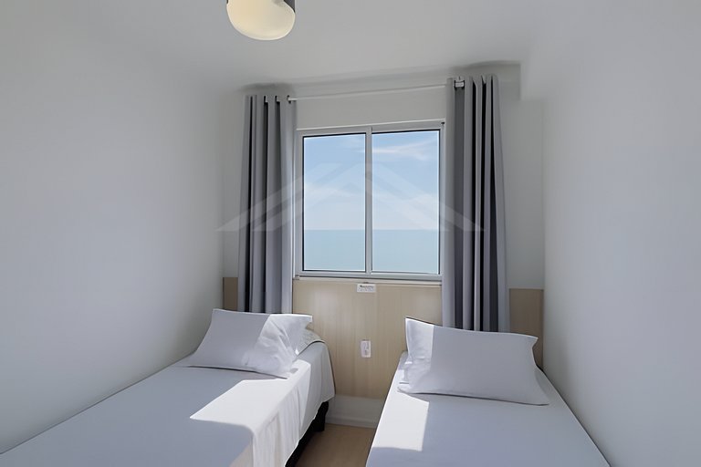 T1.1103 - Apto novo, 11º pavto, frente para o mar