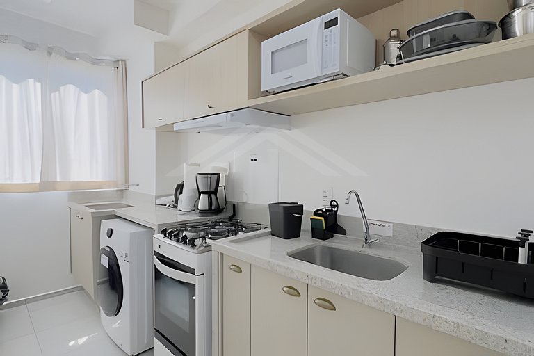 T1.1103 - Apto novo, 11º pavto, frente para o mar