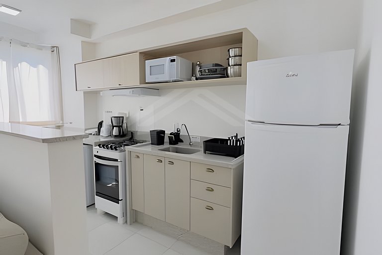 T1.1103 - Apto novo, 11º pavto, frente para o mar