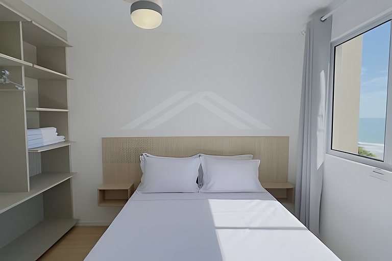 T1.1103 - Apto novo, 11º pavto, frente para o mar