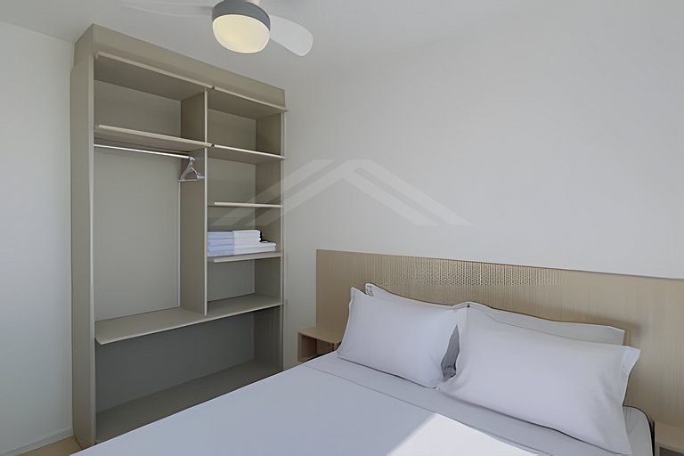 T1.1103 - Apto novo, 11º pavto, frente para o mar