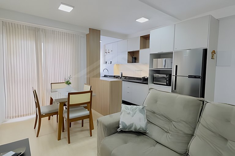 T1.902 - Apartamento 9º andar pertinho da praia!