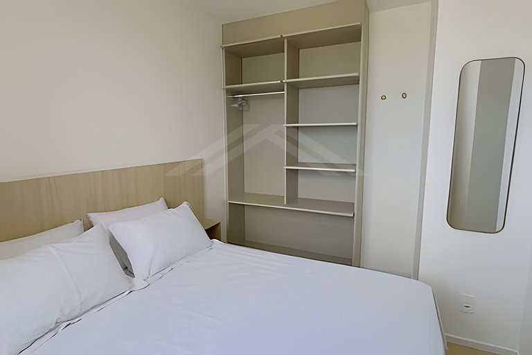 T1.505 - Apto pet friendly, vista mar, Itapoá, SC