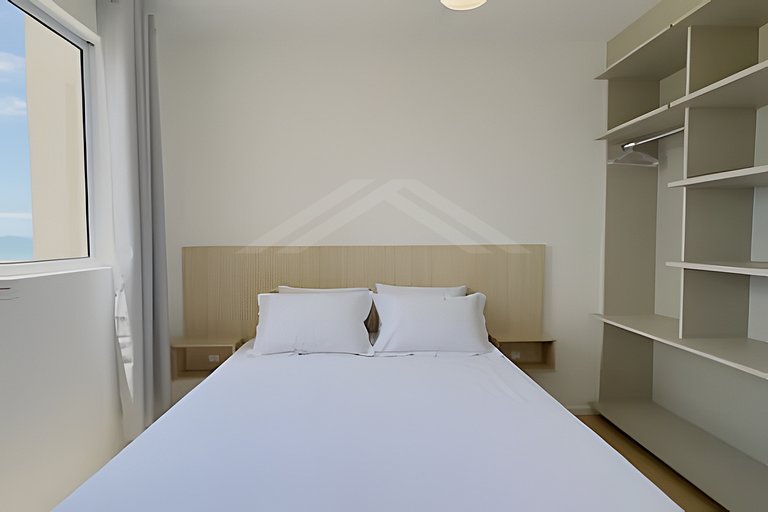 T1.505 - Apto pet friendly, vista mar, Itapoá, SC