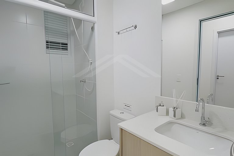 T1.505 - Apto pet friendly, vista mar, Itapoá, SC