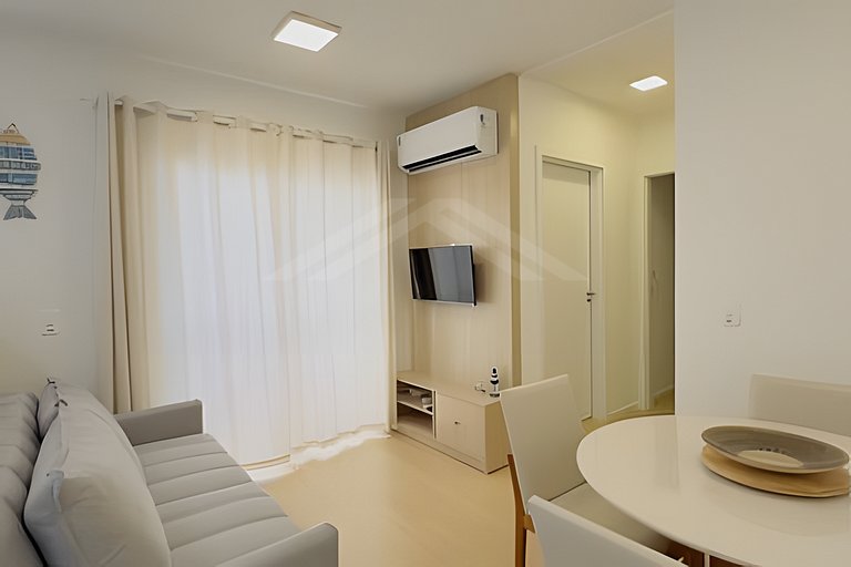 T1.505 - Apto pet friendly, vista mar, Itapoá, SC