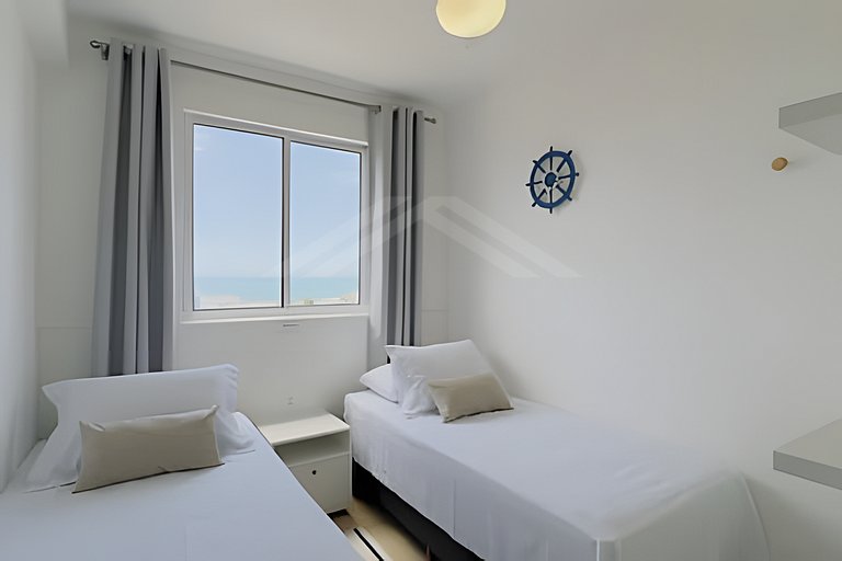 T1.505 - Apto pet friendly, vista mar, Itapoá, SC