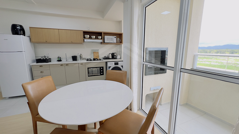 T1.808 - Apartamento condomínio clube, Itapoá-SC