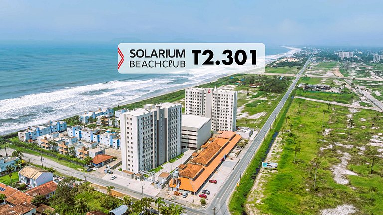 T2.301 - Apto aconchegante, quadra mar, condomínio com pisci