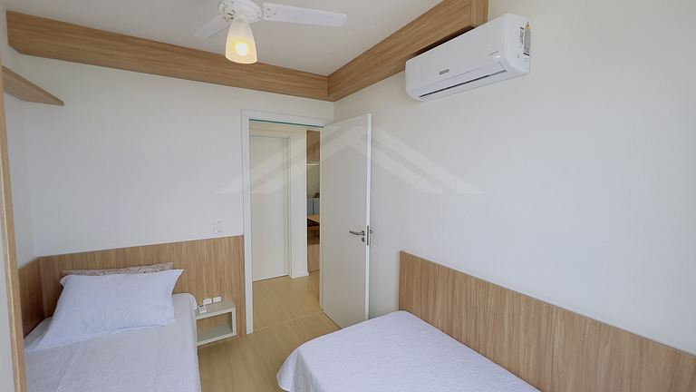 T1.1105 - Apto lindo, aceita pets, com vista mar