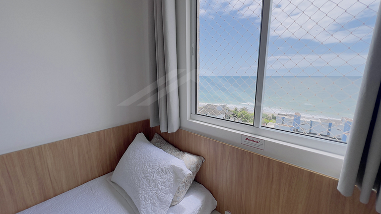 T1.1105 - Apto lindo, aceita pets, com vista mar