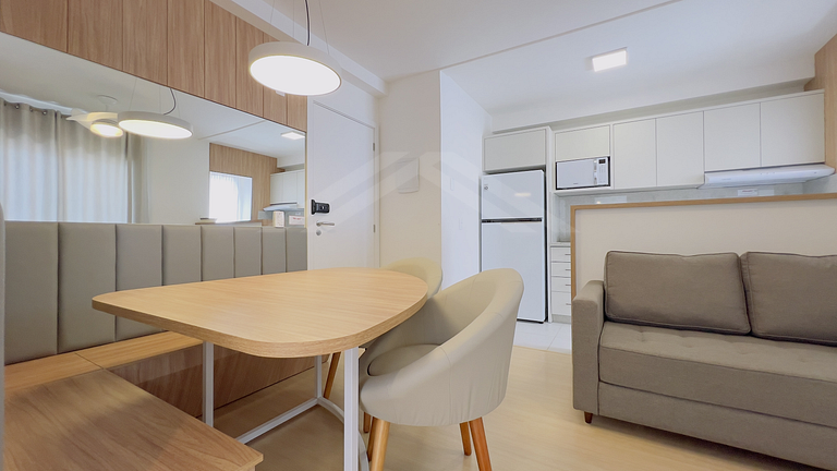 T1.1105 - Apto lindo, aceita pets, com vista mar