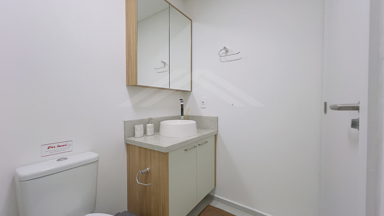 T1.1105 - Apto lindo, aceita pets, com vista mar