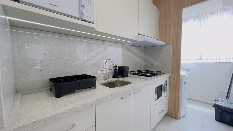 T1.1105 - Apto lindo, aceita pets, com vista mar