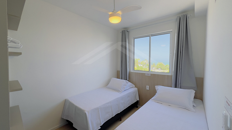 T1.307 - Apto lazer completo na praia de Itapoá-SC