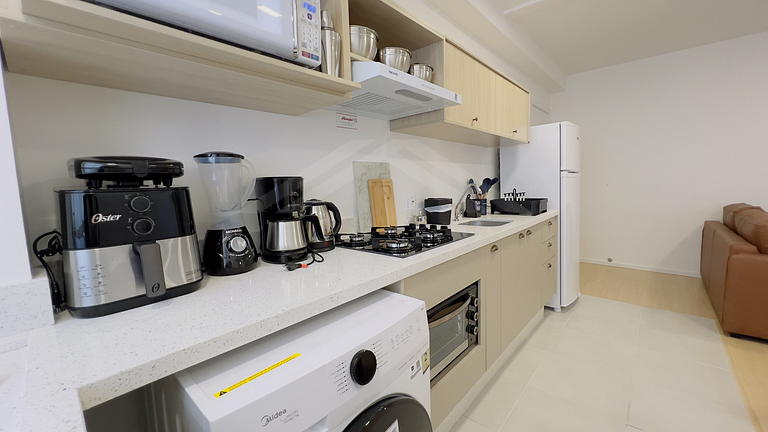 T1.307 - Apto lazer completo na praia de Itapoá-SC