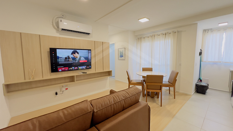 T1.307 - Apto lazer completo na praia de Itapoá-SC