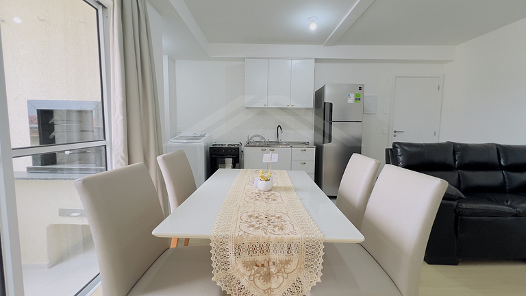 T1.302 - Apto novo, quadra mar, condomínio clube