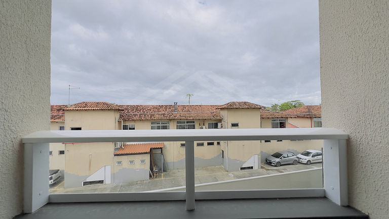 T1.302 - Apto com ar condicionado, quadra mar, condomínio cl