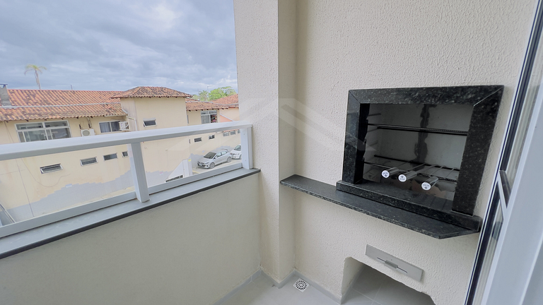 T1.302 - Apto com ar condicionado, quadra mar, condomínio cl