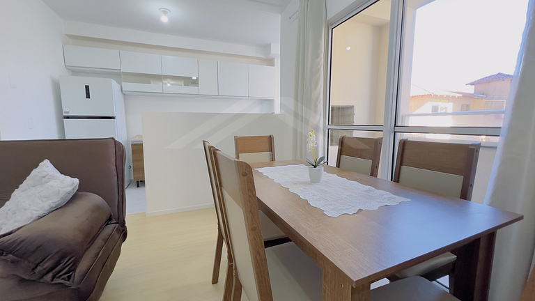 T2.205 - Apartamento em condomínio clube, Itapoá