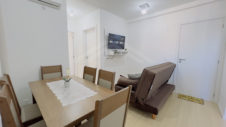 T2.205 - Apartamento em condomínio clube, Itapoá