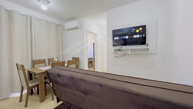 T2.205 - Apartamento em condomínio clube, Itapoá