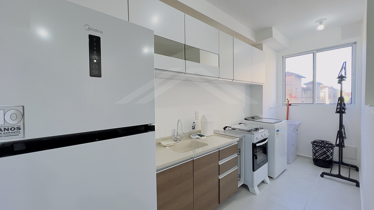 T2.205 - Apartamento em condomínio clube, Itapoá