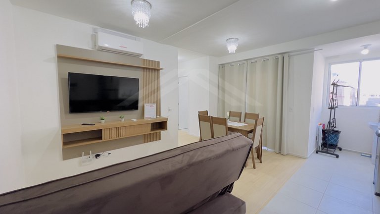 T2.207 - Apto na quadra mar com lazer completo