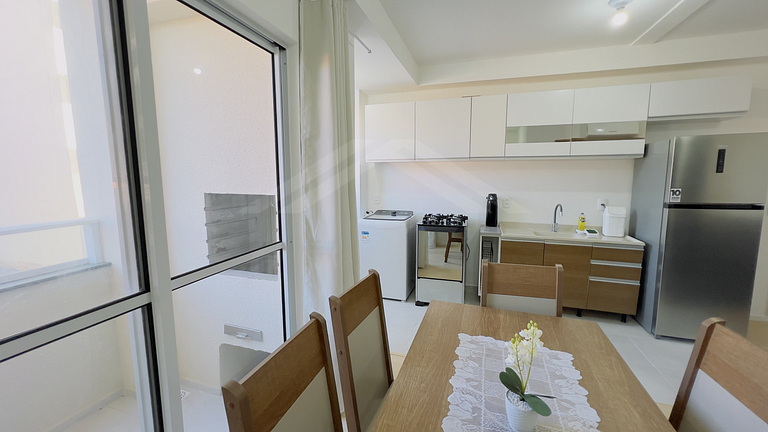 T2.207 - Apto na quadra mar com lazer completo