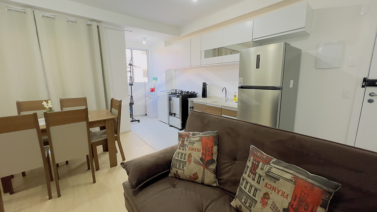 T2.207 - Apto na quadra mar com lazer completo