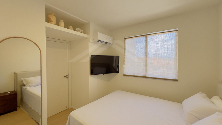 T1.304 - Apto fantástico área de lazer, quadra mar