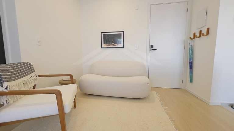 T1.304 - Apto fantástico área de lazer, quadra mar