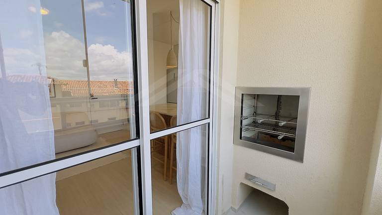 T1.304 - Apto fantástico área de lazer, quadra mar