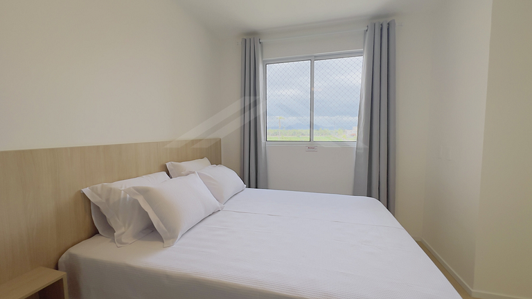 T1.406 - Apto quadra mar, novo em condomínio clube