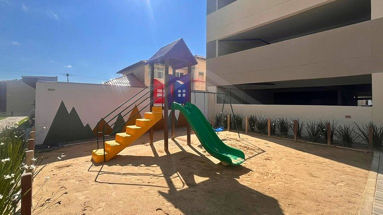 T1.1003 - Apartamento com linda vista mar, Itapoá