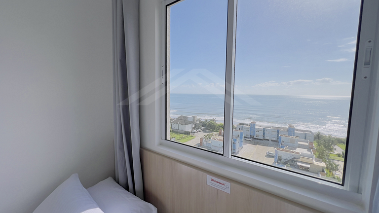 T1.1003 - Apartamento com linda vista mar, Itapoá