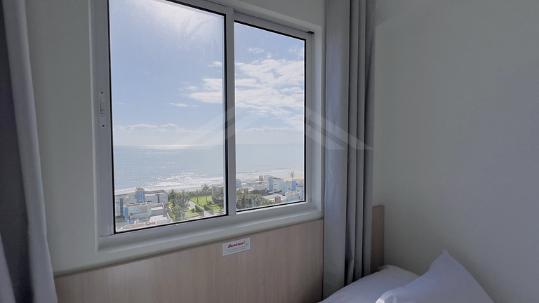T1.1003 - Apartamento com linda vista mar, Itapoá
