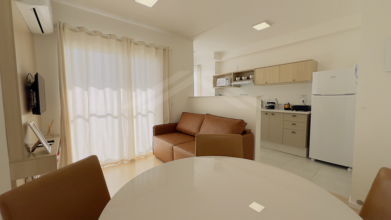 T1.1003 - Apartamento com linda vista mar, Itapoá