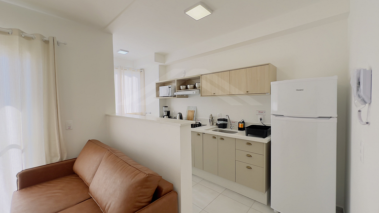 T1.1003 - Apartamento com linda vista mar, Itapoá