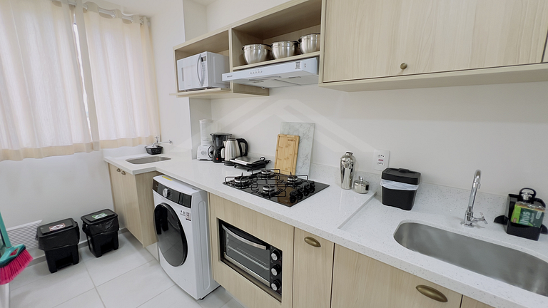 T1.1102 - Apto com linda vista e lazer completo