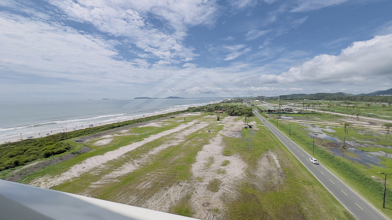 T2.1008 - Apto climatizado, linda vista para o mar