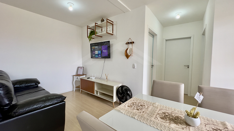 T1.302 - Apto novo, quadra mar, condomínio clube