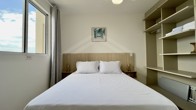 T1.505 - Apto pet friendly, vista mar, Itapoá, SC