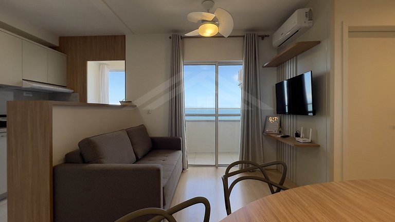 T1.1105 - Apto lindo, aceita pets, com vista mar