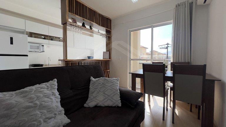 T2.205 - Apartamento em condomínio clube, Itapoá