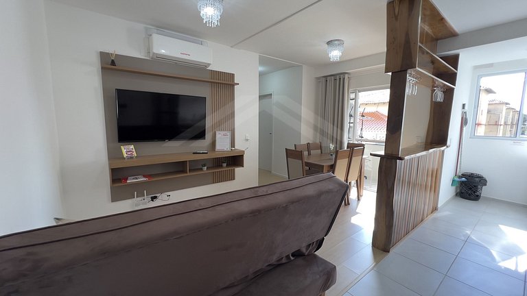 T2.207 - Apto na quadra mar com lazer completo